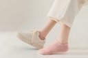 Seamless Low-Cut Cotton Socks