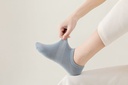 Seamless Low-Cut Cotton Socks