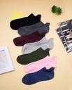 "Medicana" Cotton Women's No Show Crack Prevention Socks - 12 Pairs