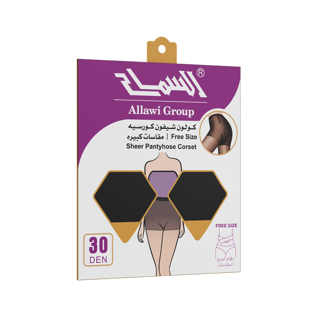 Corset Women's Pantyhose 30 Den